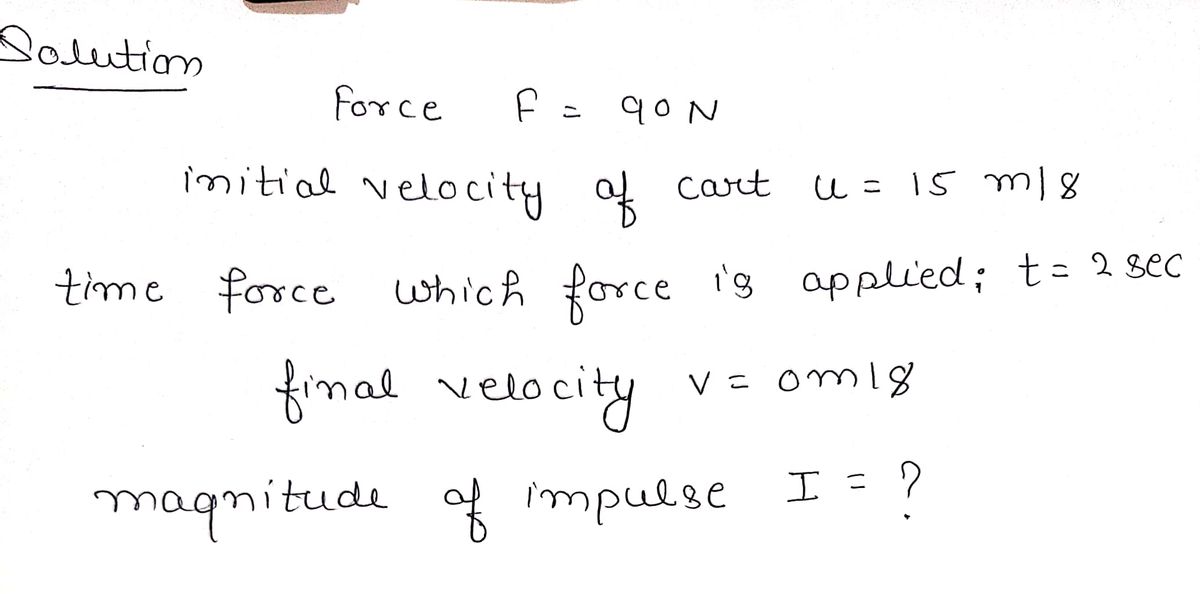 Physics homework question answer, step 1, image 1